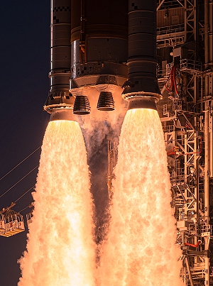 ArtemisII, Launch Exhausts on 01-04-2026